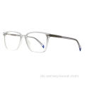 Quadratische Mode Eco Acetat Optische Brillenrahmen